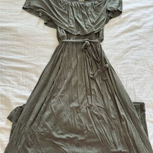 Pinkblush Olive Maxi Dress